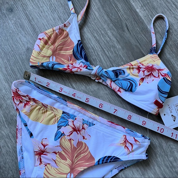 ROXY• Beautiful Mind Bralette Bikini Set - Picture 8 of 10